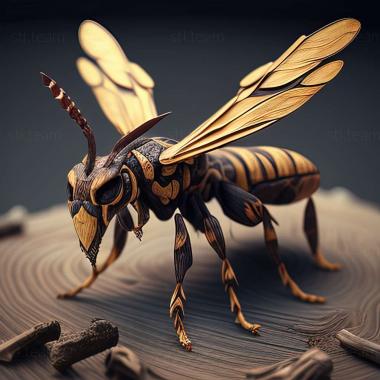 3D model Polistes attavinus (STL)